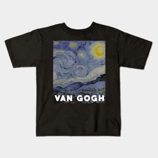 Starry Night version two Kids T-Shirt